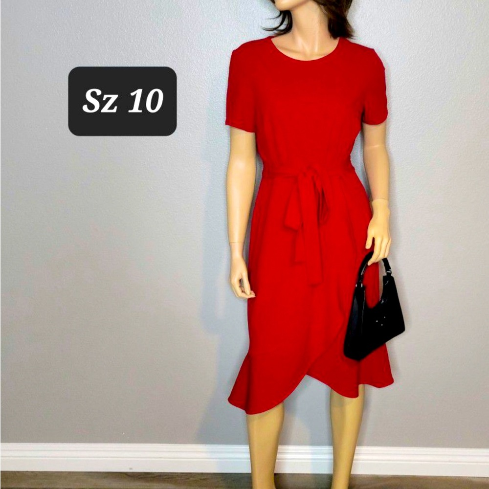 Red Midi Dress